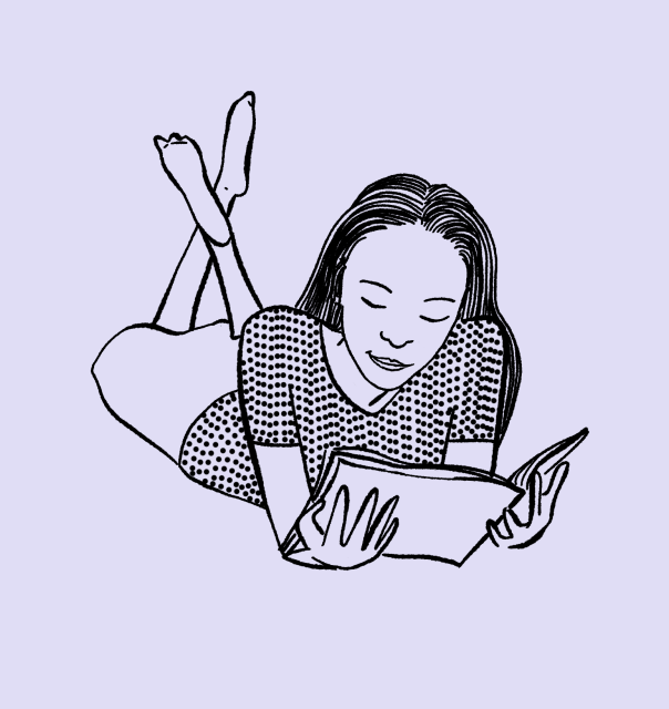 Lezend In Tijdschrift pagina 32