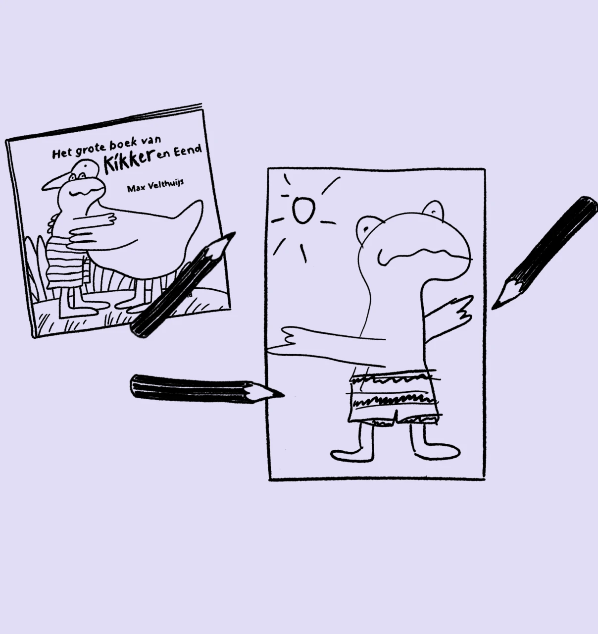 Teken Iets Uit Een Boek Dat Je Hebt Gelezen P36
