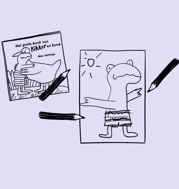 Teken Iets Uit Een Boek Dat Je Hebt Gelezen P36