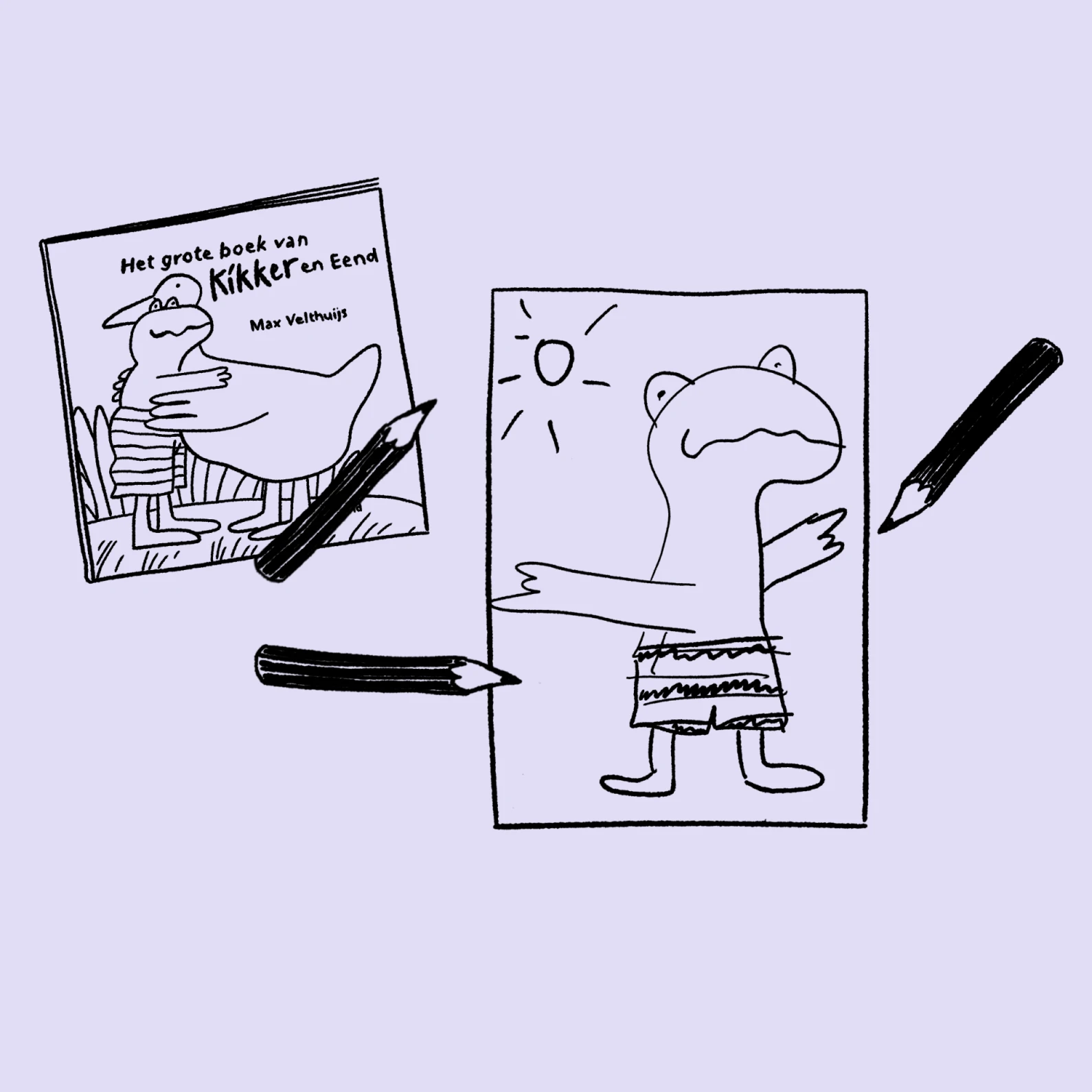 Teken Iets Uit Een Boek Dat Je Hebt Gelezen P36