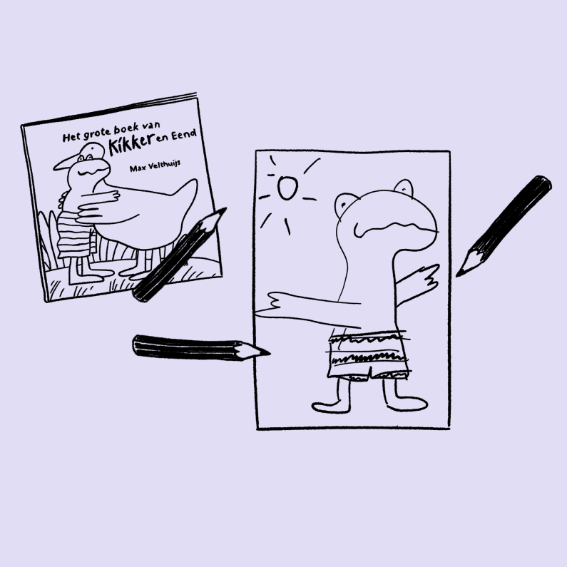 Teken Iets Uit Een Boek Dat Je Hebt Gelezen P36